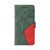 iPhone 16e Dual-color Splicing Flip Leather Phone Case - Green iPhone 16e Dual-color Splicing Flip Leather Phone Case - Green
