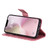 iPhone 16e Embossed Sunflower Pattern Flip Leather Phone Case - Pink