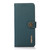 iPhone 16e KHAZNEH Custer Genuine Leather RFID Phone Case - Green