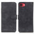 iPhone 16e KHAZNEH Retro Texture Leather Phone Case - Black