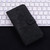 iPhone 16e Lily Embossed Leather Phone Case - Black