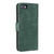 iPhone 16e Nail Skin Feel Stitching Calf Texture Leather Phone Case - Green