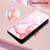 iPhone 16e PT003 Marble Pattern Flip Leather Phone Case - Rose Gold LS005