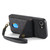 iPhone 16e Retro Card Wallet Fold Leather Phone Case with Strap - Black