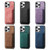 iPhone 16e Retro Leather Card Bag Magnetic Phone Case - Purple