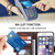 iPhone 16e Retro Splicing Horizontal Flip Leather Phone Case - Brown