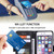 iPhone 16e Retro Splicing Horizontal Flip Leather Phone Case - Red