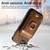 iPhone 16e Retro Splitable Magnetic Stand Card Bag Leather Phone Case - Brown