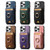 iPhone 16e Retro Splitable Magnetic Stand Card Bag Leather Phone Case - Brown