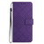 iPhone 16e Rhombic Grid Texture Leather Phone Case - Purple