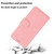 iPhone 16e Skin Feel Pure Color Flip Leather Phone Case - Pink