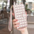 iPhone 16e Square Texture Leather Phone Case - Rose Gold