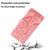iPhone 16e Tiger Embossing Pattern Leather Phone Case - Pink