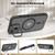 FDN InFrame MagSafe Case with Kickstand for Apple iPhone 16e / 14 / 13 - Black