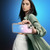 MyBat Pro Radiant Series ombre gradient Gummy Case for Apple iPhone 16e / 14 / 13 - Rose to Dark Blue Gradient