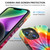 MyBat Pro Fuse Series MagSafe Case for Apple iPhone 16e / 14 / 13 - Tie Dye Swirl