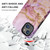 MyBat Pro Fuse Series MagSafe Case for Apple iPhone 16e / 14 / 13 - Purple Marble