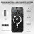 MyBat Pro Mood Series MagSafe Case for Apple iPhone 16e / 14 / 13 - Black Hearts