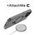 MyBat Pro Shade Series Case w/ MagSafe Ring Stand for Apple iPhone 16e / 14 / 13 - Black