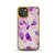 MyBat TUFF Kleer Hybrid Case for Apple iPhone 13 - Electroplated Purple Marble / Electroplating Gold