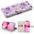MyBat MyJacket Wallet Diamond Series for Apple iPhone 13 - Fresh Purple Flowers