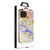 MyBat Pro TUFF Kleer Hybrid Case for Apple iPhone 14 / 13 - Pale Yellow Marbling / Electroplating Gold