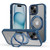 FDN RingRound 360 Kickstand Case w/ MagSafe for Apple iPhone 15 - Blue
