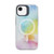 CLICK Cosmic MagSafe Series iPhone 16e/13/14/15 Case - Rainbow Swirl