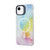 CLICK Cosmic MagSafe Series iPhone 16e/13/14/15 Case - Rainbow Swirl