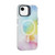 CLICK Cosmic MagSafe Series iPhone 16e/13/14/15 Case - Rainbow Swirl