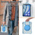 iPad Air 13 2024 / 2025 Rotation Ring Handle TPU Hybrid Clear PC Tablet Case - Light Blue iPad Air 13 2024 / 2025 Rotation Ring Handle TPU Hybrid Clear PC Tablet Case - Light Blue