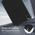 iPad Air 13 2024 / Air 13 2025 Oil Spray Skin-friendly TPU Tablet Case - Black