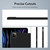 iPad Air 13 2024 / Air 13 2025 Oil Spray Skin-friendly TPU Tablet Case - Black