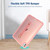 iPad Air 13 2024 / Air 13 2025 Wristband Holder PC Hybrid TPU Soft Tablet Case - Pink