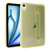 iPad Air 13 2024 / Air 13 2025 Wristband Holder PC Hybrid TPU Soft Tablet Case - Yellow