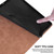 iPad Air 13 2025 / 2024 / Pro 12.9 Rhombus Embossed Leather Smart Tablet Case - Brown