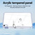 iPad Air 13 2025 / 2024 Acrylic Hybrid TPU Tablet Case with Pen Slot - Lavender