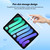 iPad Air 13 2025 / 2024 Acrylic Hybrid TPU Tablet Case with Pen Slot - Lavender