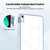 iPad Air 13 2025 / 2024 Acrylic Hybrid TPU Tablet Case with Pen Slot - Lavender
