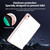iPad Air 13 2025 / 2024 Acrylic Hybrid TPU Tablet Case with Pen Slot - Pink