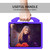 iPad Air 13 2025 / 2024 Children EVA Shockproof Tablet Case with Thumb Bracket - Purple