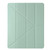 iPad Air 13 2025 / 2024 Clear Acrylic Deformation Leather Tablet Case - Green