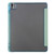 iPad Air 13 2025 / 2024 Clear Acrylic Deformation Leather Tablet Case - Ice Blue
