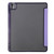 iPad Air 13 2025 / 2024 Clear Acrylic Deformation Leather Tablet Case - Purple