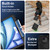 iPad Air 13 2025 / 2024 Contrast Color Robot Silicone Hybrid PC Tablet Case - Black