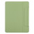 iPad Air 13 2025 / 2024 Double-sided Clip Fixed Buckle Magnetic PU Leather Smart Tablet Case - Grass Green