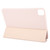 iPad Air 13 2025 / 2024 GEBEI 3-folding Holder Shockproof Flip Leather Tablet Case - Pink iPad Air 13 2025 / 2024 GEBEI 3-folding Holder Shockproof Flip Leather Tablet Case - Pink