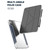 iPad Air 13 2025 / 2024 Mutural Deformation Stand Smart Leather Tablet Case - Dark Blue