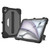 iPad Air 13 2025 / 2024 RedPepper Tri-Defense TPU Hybrid PC Tablet Case - Black