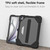 iPad Air 13 2025 / 2024 RedPepper Tri-Defense TPU Hybrid PC Tablet Case - Black